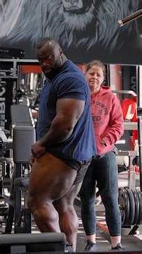 Samson is about to become the biggest bodybuilder ever