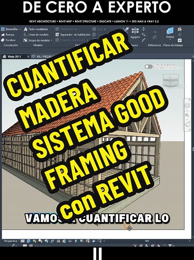 Cuantificar Madera en Revit: Sistema Good Framing