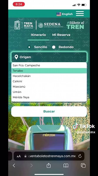 🚆✨ ¡Guía Rápida para Comprar Boletos del Tren Maya! ✨🚆 ¿Listo para explorar las maravillas de la Península de Yucatán a bordo del Tren Maya? Aquí te dejo un sencillo paso a paso para que compres tus boletos sin complicaciones. ¡Chécala! 👇 1. Visita la página oficial: Dirígete a la página oficial del Tren Maya donde encontrarás toda la información necesaria y el portal de compra. 2. Selecciona tu ruta: El Tren Maya conecta varios destinos increíbles, desde Cancún hasta Palenque. Escoge la ruta