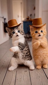 POV: Nobody taught them this dance… but they still understood the assignment. 😂🐾 Wait for the moves. #FunnyCats #DancingCats #CatReels #FYP #ViralPets | The Meow Motion