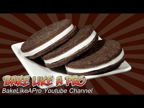 Homemade Oreo Cookies Recipe ! - Super Easy