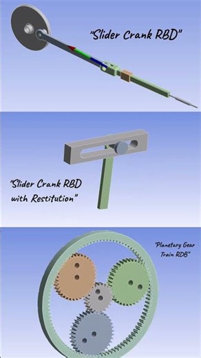 Rigid Body Dynamics (RBD) simulations using ANSYS Mechanical #engineering #design #fea #automobile