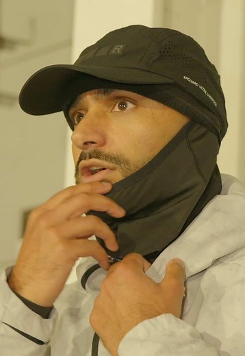 100km. No headphones. 400m loop. 12 hours.. 🥷 #running #runners #ultramarathon #motivation #winterarc @Nike