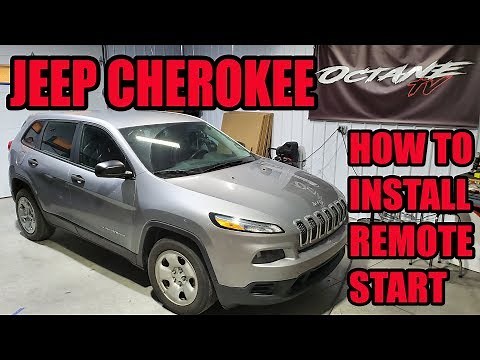 JEEP CHEROKEE - HOW TO INSTALL A REMOTE START WITH KEY START