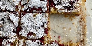 Raspberry Frangipane Bars