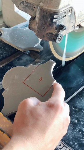 Beautiful Arabesque Backsplash Tile Installation