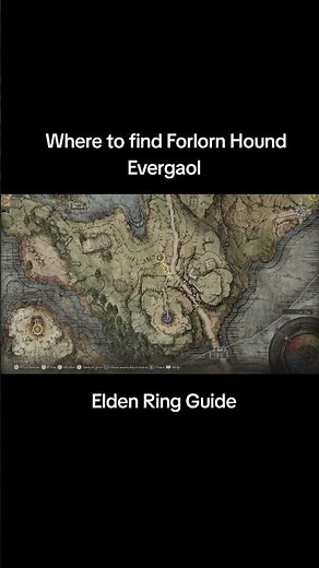 Where to find Forlorn Hound Evergaol - Elden Ring Guide #cubetube #eldenring