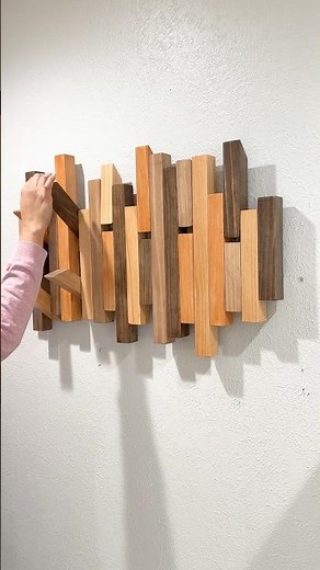 Piano coat rack DIY. #woodworkingplans #woodworking #coatrack