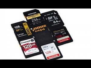 Die besten SD-Speicherkarten für Kameras | Test & Kaufempfehlung 2019 [Deutsch]