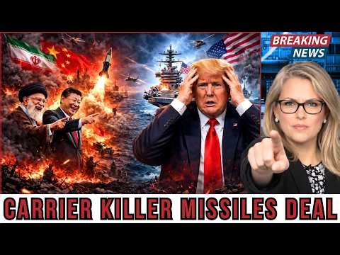 IRAN BUYS CHINA'S CARRIER-KILLER MISSILES: U.S. WARSHIPS IN CROSSHAIRS AS TRUMP DEADLINE EXPIRES