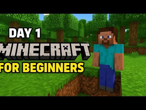 Day 1 in Minecraft | How to Play Minecraft | Tutorial #1