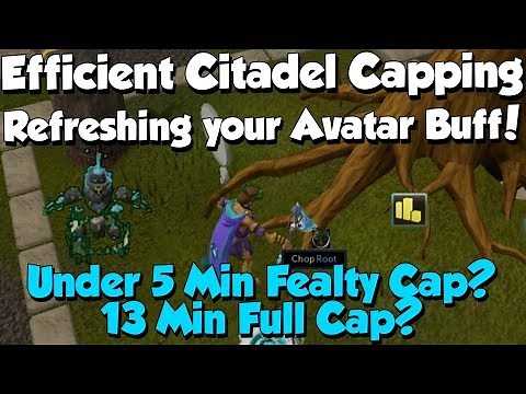 Capping Fast in your Clan Citadel [Runescape 3] Full cap in 13 Mins!?