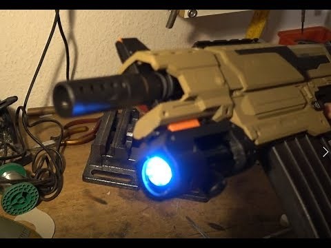 Nerf Tactical Flashlight, DIY in 5 min !