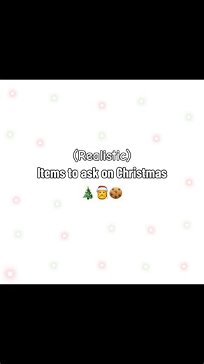 Christmas wishlist ideas: Items to ask on Christmas