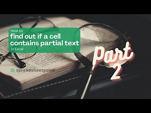 How to Search for Partial Text in Excel (with COUNTIF)