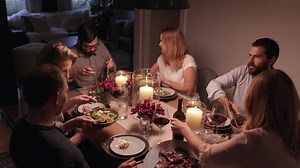 Gather your friends and set the table for a harvest dinner party. | Bon Appétit Magazine