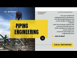 Piping engineering course