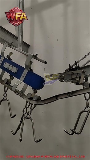 Abattoir Slaughterhouse Hook Conveyor System Complete Meat Processing Line Slaughtering Line