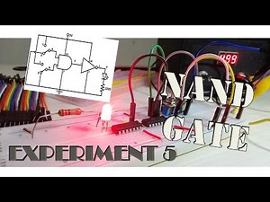 Logic Gates | NAND Gate Practical on Breadboard
