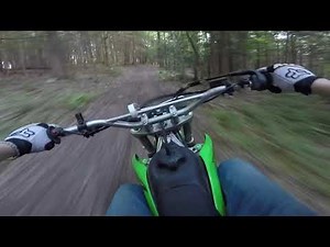KLX 230R startup + ride