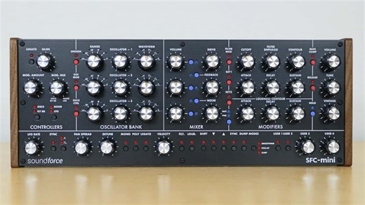 Soundforce Intros SFC-Mini V4 Minimoog Software MIDI Controller