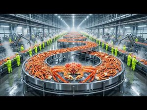 Processing Alaskan King Crab 🦀 From Deadliest Catch to Plate