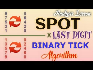 Binary Tick Trading Strategy Last Digit Analysis | LDP Analyzer SPOT