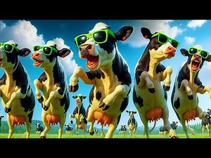 100% Hilarious Mind-Blowing Cow Dance 10 Moves – LOL Guaranteed! 🐮🐄🤣 Funny Cow Dance !