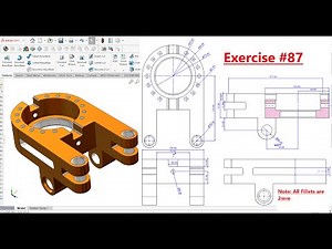 SolidWorks Advanced Tutorial for Exercise 87