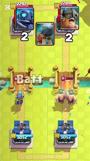 pekka vs Elite barbarian who will win? #clashroyale #shorts