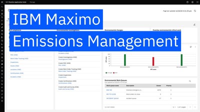 IBM Maximo Emissions Management