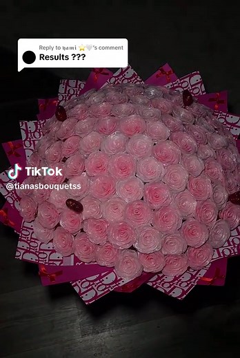 Replying to @𝖞𝖆𝖒𝖎 ⭐️🤍 finished product #100countroses #eternalroses #rosebouquet