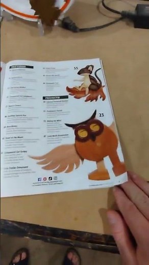 Scroll Saw Woodworking & Crafts Magazine Fall 2024 Issue Is Out Now! #shorts