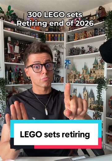 So many LEGO sets are retiring by the end of 2026 #LEGO #afol | lego retiring in 2026