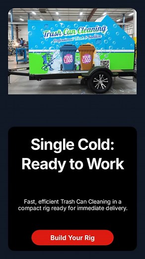 Consistency is everything. Our trailers are engineered for heavy daily use. #TrashCanCleaning #CommercialStrength #TheBinTrailer #BuiltForWork | The Bin Trailer - Trash Bin Cleaning Trailers USA | Facebook