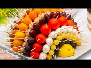 🍇🥝 Fruity Hedgehog platter recipe for a holiday table 🤤 Kids LOVE IT
