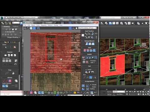 Applying UVW Coordinates and Textures to a Building in 3DS Max - Tutorial