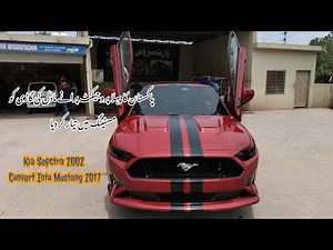 Kia Spectra 2002 Convert Into Mustang Gt Full Review 1st Replica