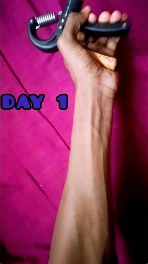 DAY 1 |HAND GRIPER | CHALLENGE#beginners #motivation #shorts #GRIPER