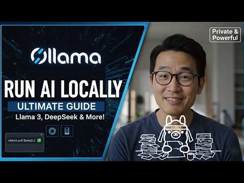 Stop Using the Cloud! Run AI Locally with Ollama Full Guide