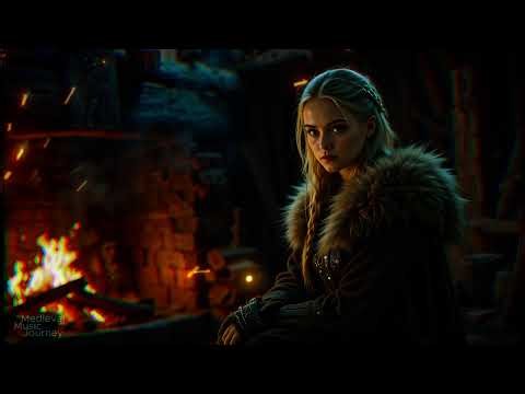 Celtic Harp Music For Stress Relief And Relaxation In A Grand Library