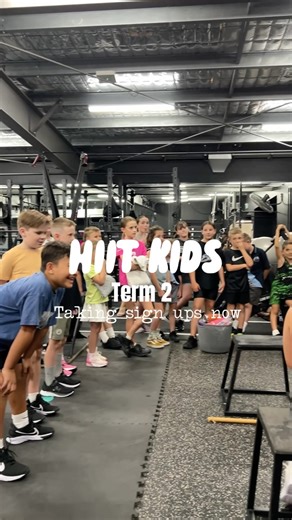 HIIT ~ Group training classes on Instagram: "HIIT KIDS TERM 2 29th April to 17th June Tuesdays 4pm The perfect chance to get your kids moving, enjoying exercise and for them to leave feeling stronger and capable!! Coach Nelle and Coach Paris bring support, guidance and fun to every session. Join us today. Booking essential - limited spots. Upfront payment required.  0421 188 443 for more info and to lock your kids in today. “I AM KIND, I AM STRONG, I AM ME”"