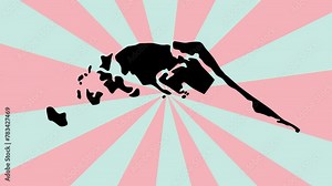 Animated video of Jaffna map in Sri Lanka