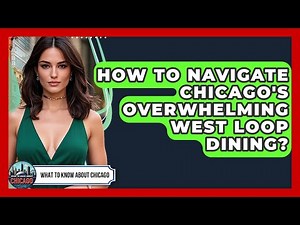 How To Navigate Chicago's Overwhelming West Loop Dining? - What To Know About Chicago
