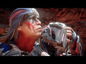 MK11 Nightwolf Performs All Fatalities