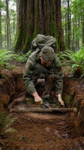 “AI Forest Survival: Alone in the Wild | Realistic Survival Journey”#forest #anime #animeedit