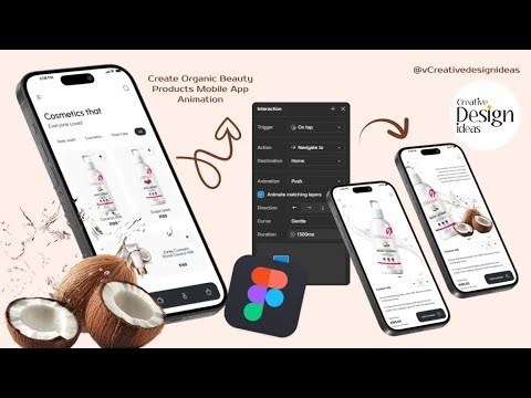 "How to Create Beauty Products Wireframe Animation in Figma | Step-by-Step Tutorial"