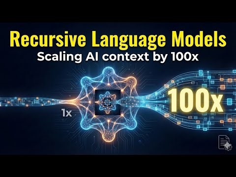 Recursive Language Models: Scaling AI Context Windows by 100x