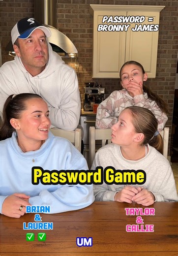 Which team is the best at the password game?? #familyfun #familygameninght #gameswithfriends #password