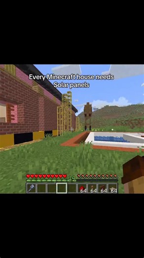 Doital on Instagram: "Solar panels for the most detailed Minecraft house #minecraft #minecraftmemes #explore #meme #minecraftbuilds"